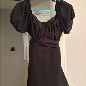 dillard’s mini black dress